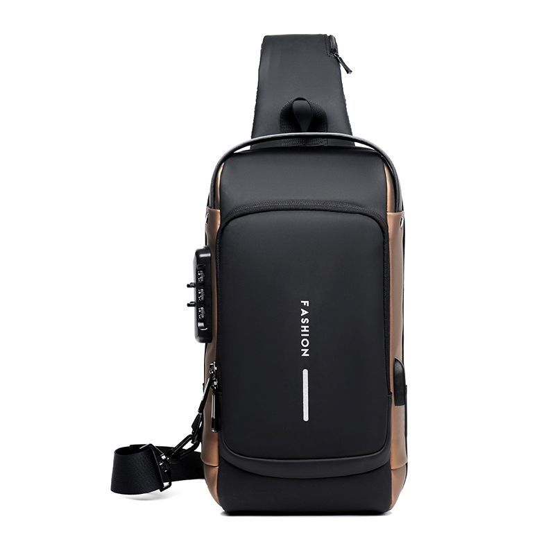 Travel Accessories Men - Multifunctionele anti-diefstal USB schoudertas voor heren,