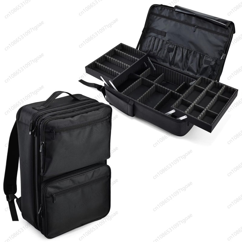 Travel Accessories Organizer Case - Opbergtas voor haarstylingtools met meerdere vakken,