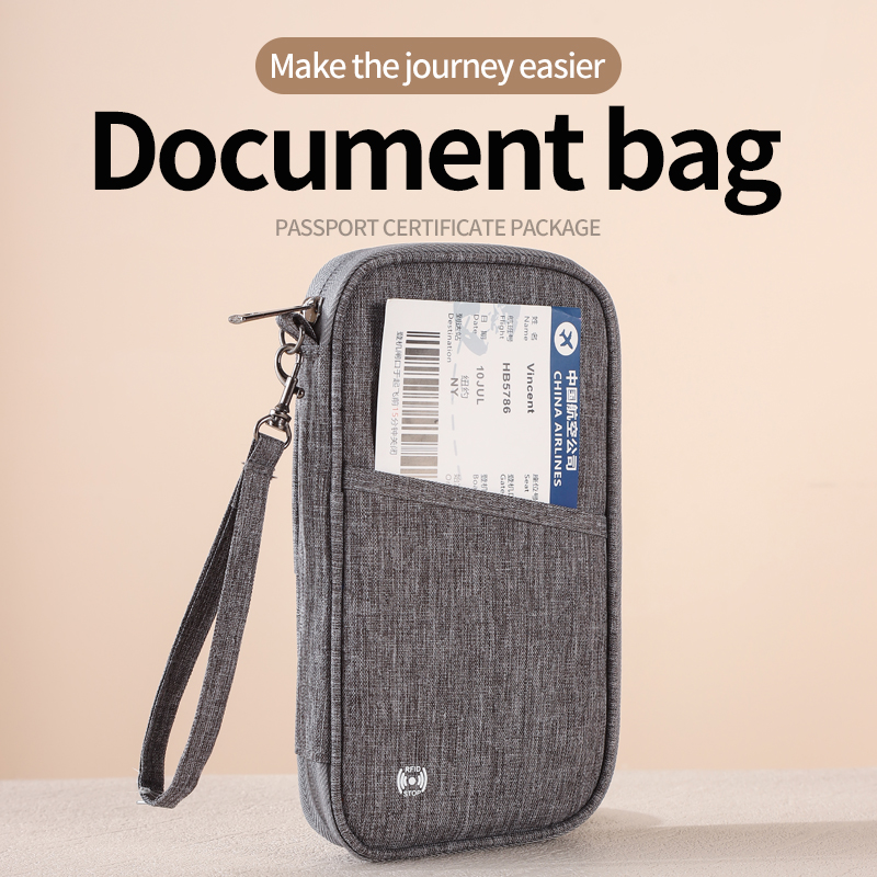 Travel Accessories Organizer Case - Rfid-blokkerende paspoortportemonnee Paspoorthouder Tas Familie Reisbenodigdheden