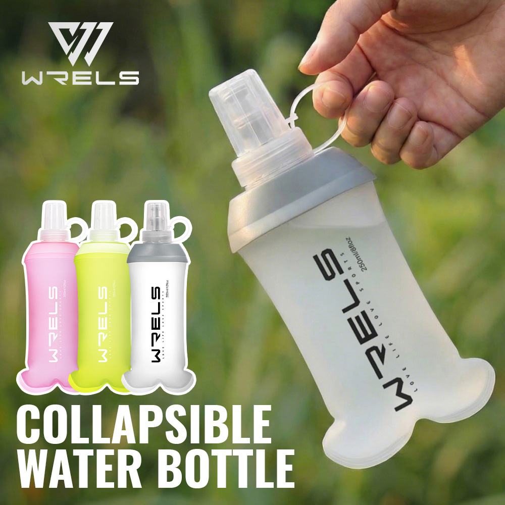 Water Bottle Collapsible - WRELS 190ml 250ml 350ml 500ml Waterfles