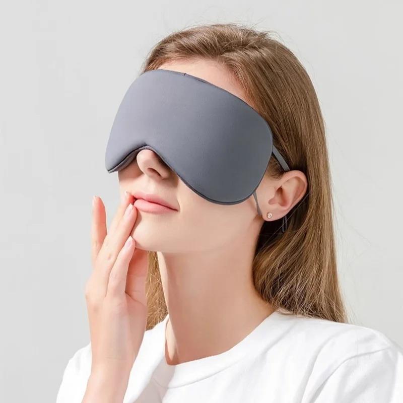 Eye Mask Sleep Travel - IJszijde oogmasker, verstelbaar, warm, koel, dubbel