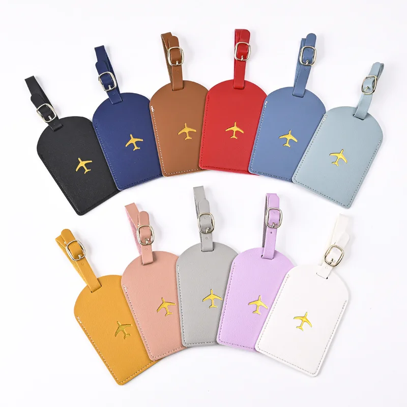 Travel Accessories Name - 1 st Dikker PU Hot Stamping