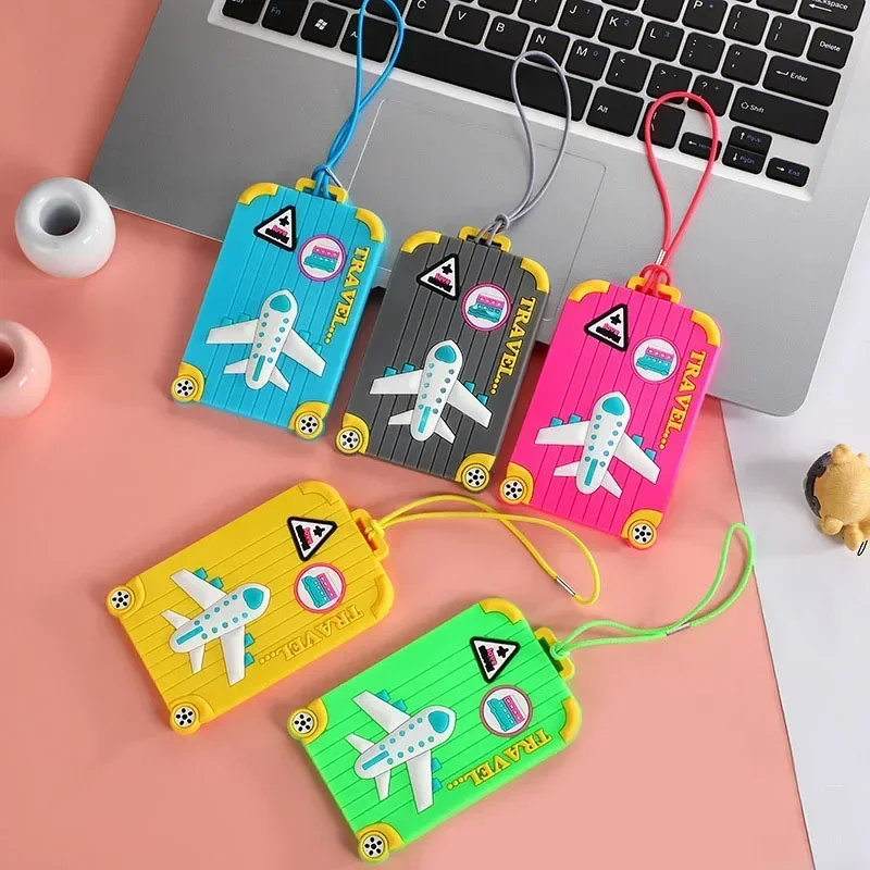 Travel Accessories Name - Draagbare Pvc-Bagagelabel Reisaccessoires Bagage Naamplaatjes Koffer