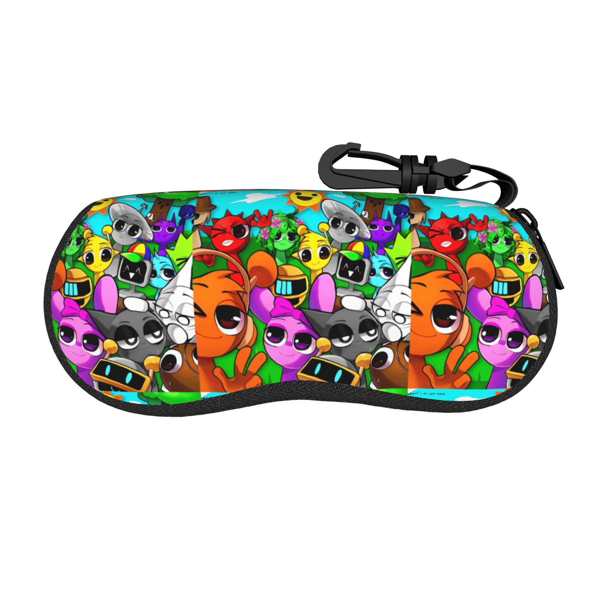 Travel.Accessories News - S-Sprunki Game Brillenkoker 2025 Nieuwe Rits