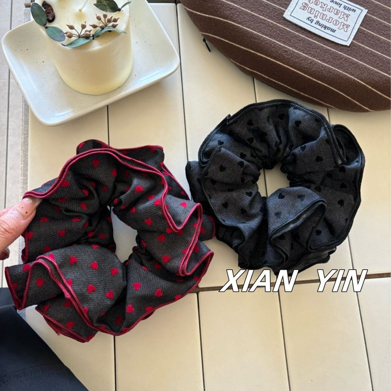 Travel Accessories Bunnings - 1pc Koreaans haaraccessoire grijze hartvormige hoofdband