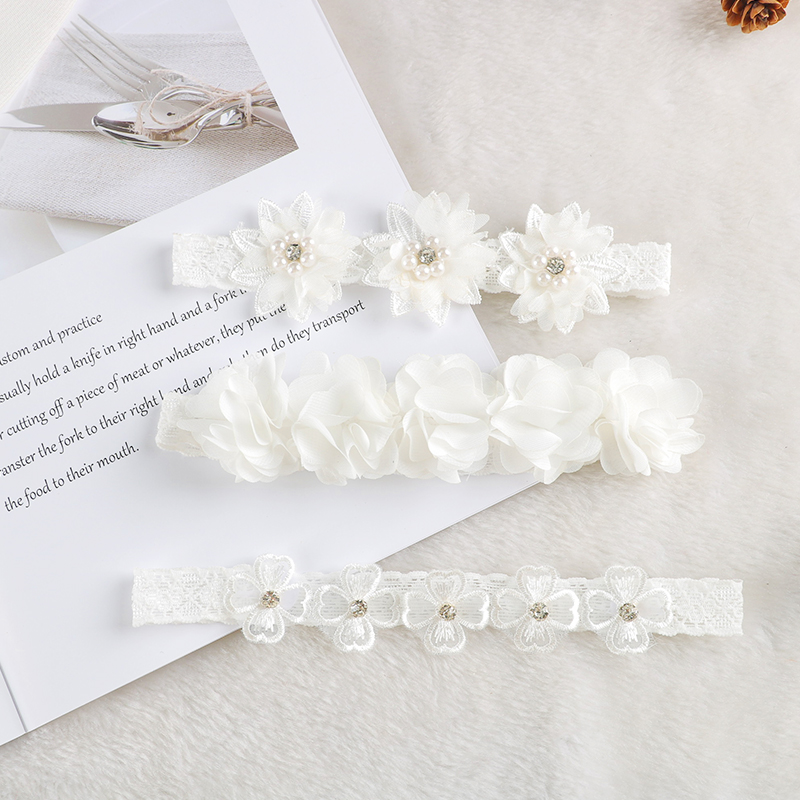 Travel Accessories For 2 Year Old - Baby Hoofdband Bloem Strikken Kroon Hoofdbanden