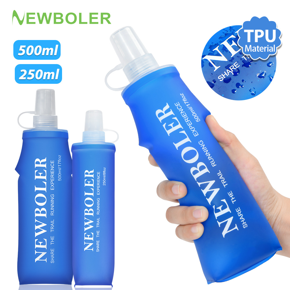 Water Bottle Collapsible - NEWBOLER 250 ml/500 ml Outdoor Opvouwbare