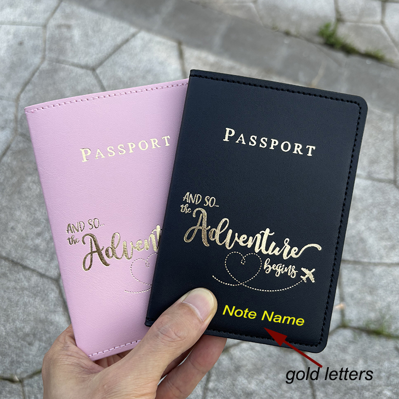 Travel.Accessories News - Aangepaste namen paspoorthoezen Reisportemonnee Passeport Personalisé