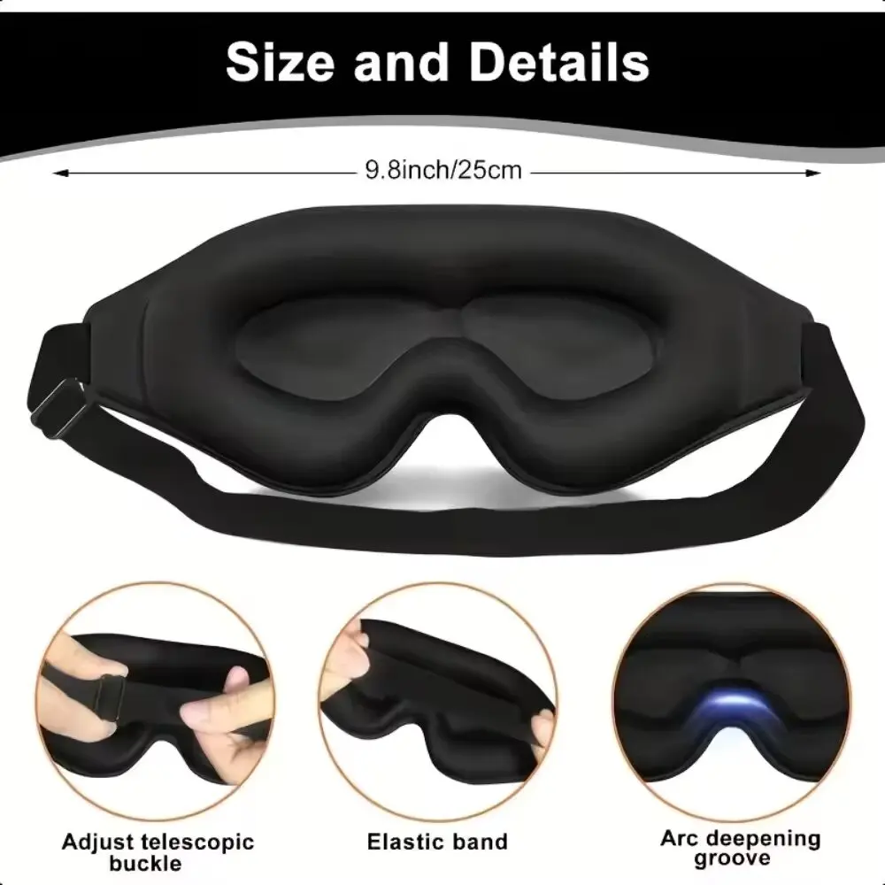 3D-oogmasker, comfortabel en a - Eye Mask Sleep Travel recensie en prijs