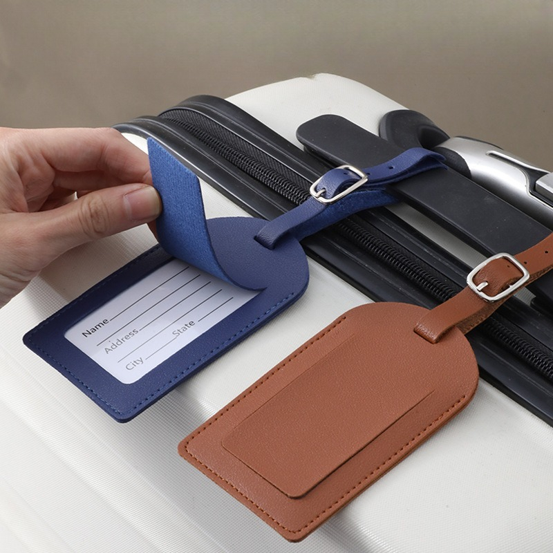Dames Heren Bagagelabels PU-le - Travel Accessories Name recensie en prijs
