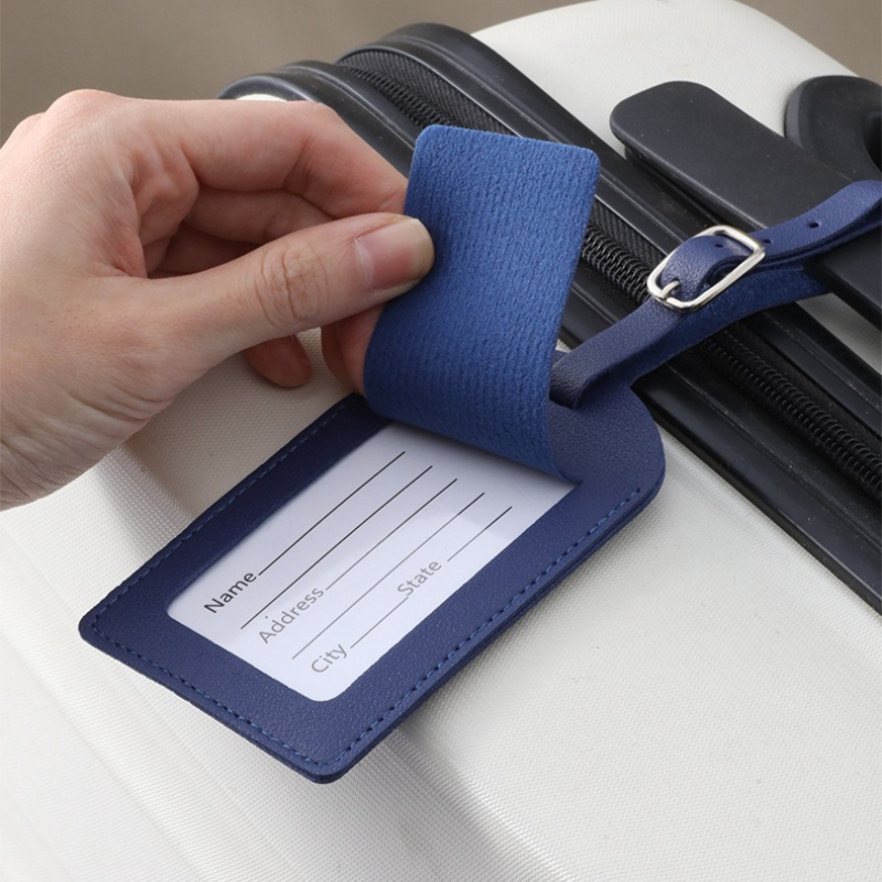Dames Heren Bagagelabels PU-le - Travel Accessories Name recensie en prijs