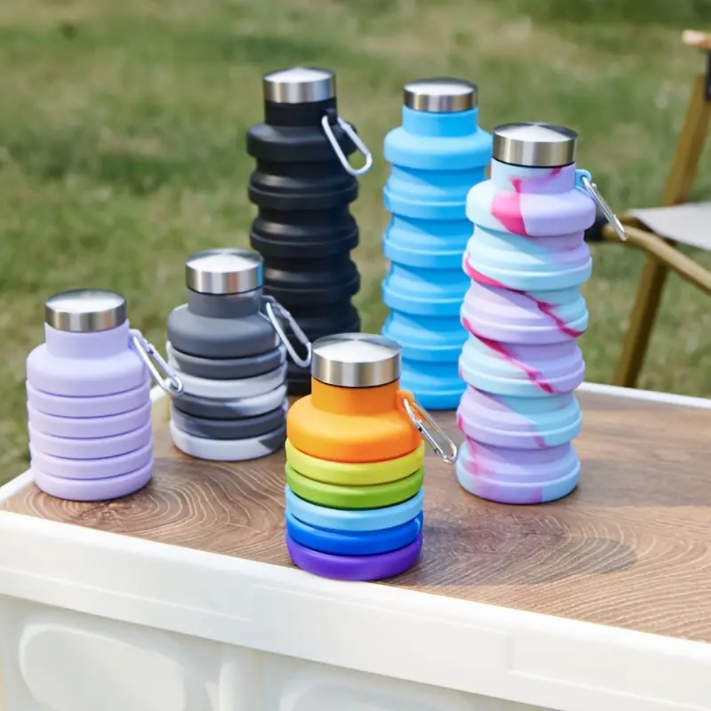 500ml opvouwbare siliconen wat - Water Bottle Collapsible recensie en prijs