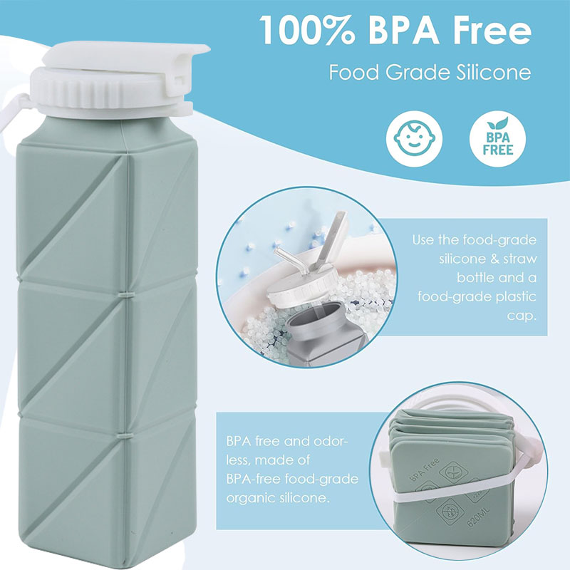 620Ml Opvouwbare Waterfles Bek - Water Bottle Collapsible recensie en prijs