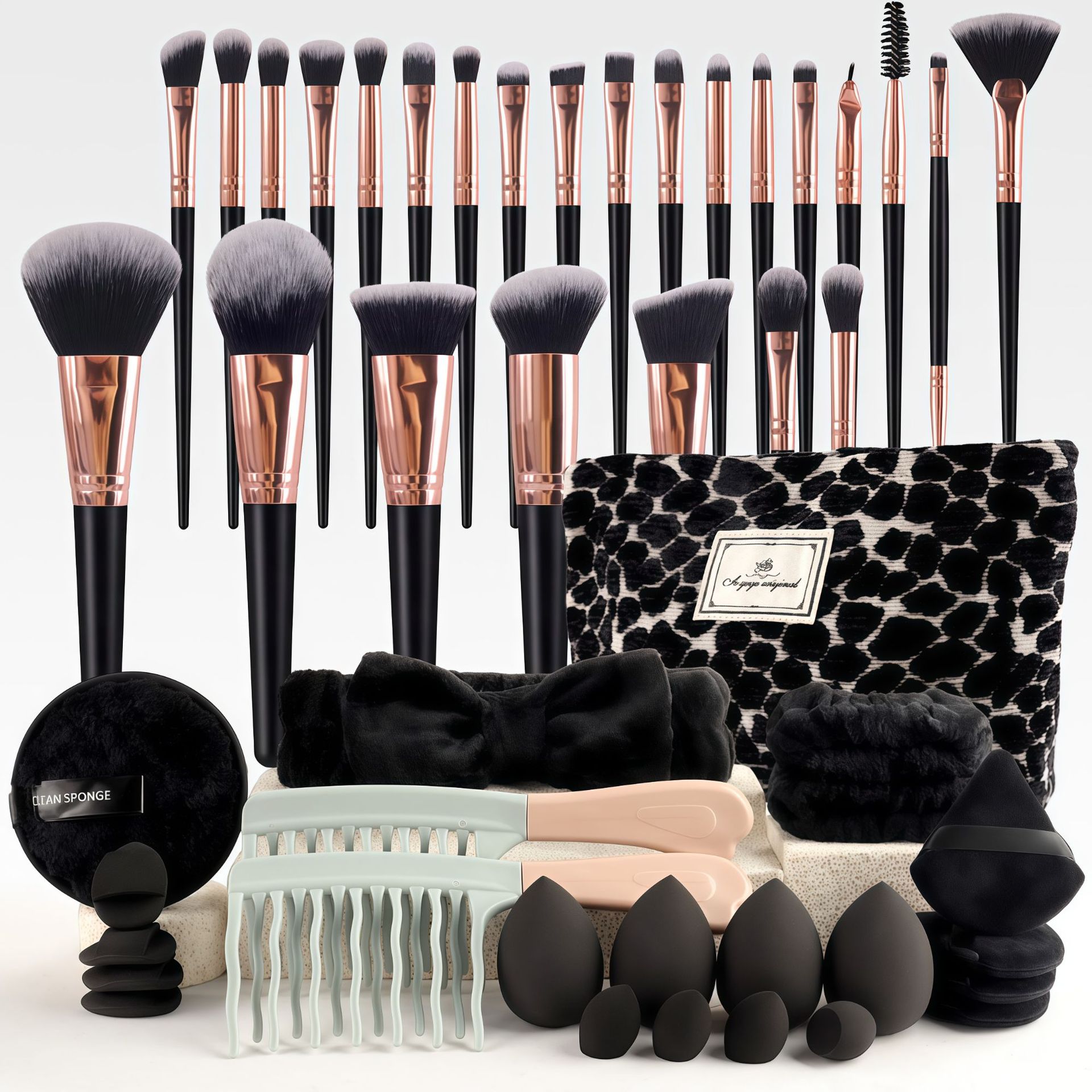 Make-up kwastenset, chique geu - Travel Accessories Toiletry Bag recensie en prijs