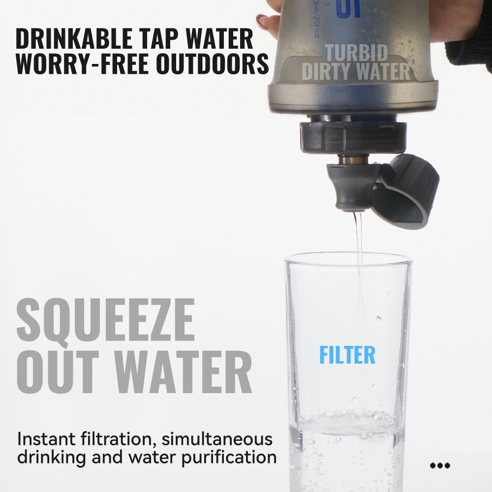 WRELS Zachte waterfles met fil - Water Bottle Collapsible recensie en prijs