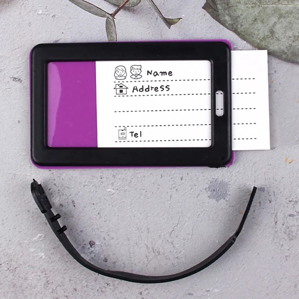 Siliconenlijm Koffer ID Adresh - Travel Accessories Name recensie en prijs