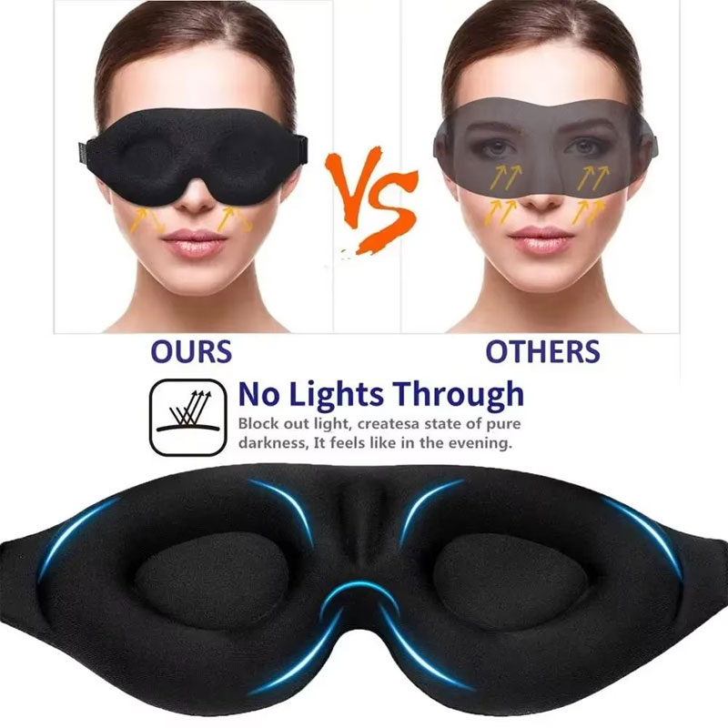 Oogmasker voor het slapen, 3D  - Eye Mask Sleep Travel recensie en prijs