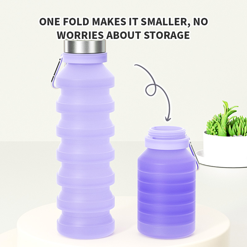 Opvouwbare siliconen waterfles - Water Bottle Collapsible recensie en prijs