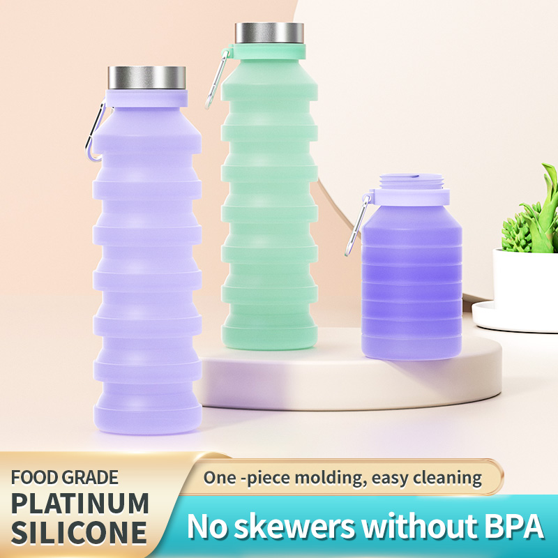 Opvouwbare siliconen waterfles - Water Bottle Collapsible recensie en prijs