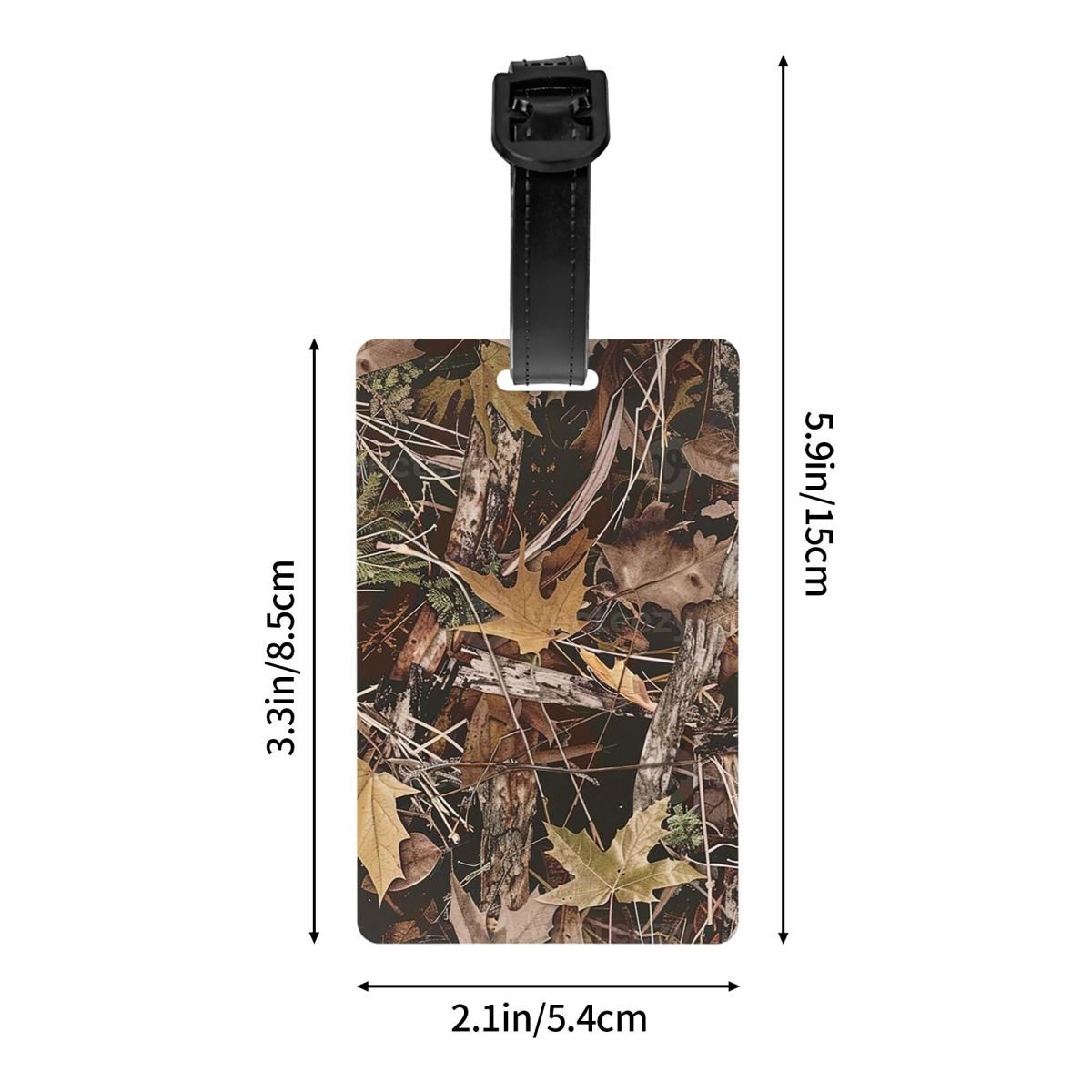 Real Tree Camouflage Bagagelab - Travel Accessories Name recensie en prijs