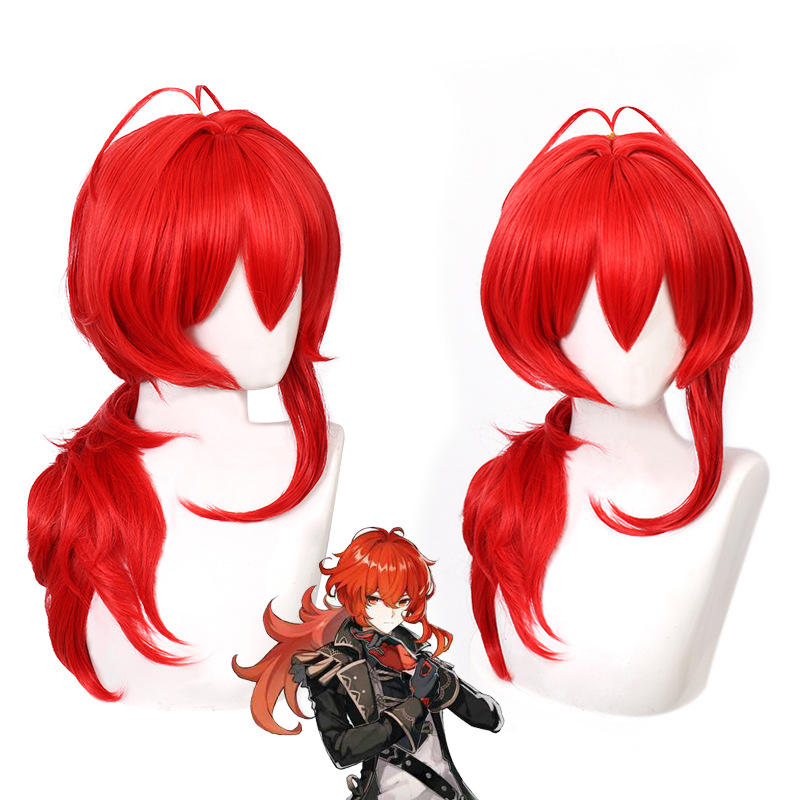 Genshin Impact Diluc Cosplay P - Travel Accessories Men recensie en prijs