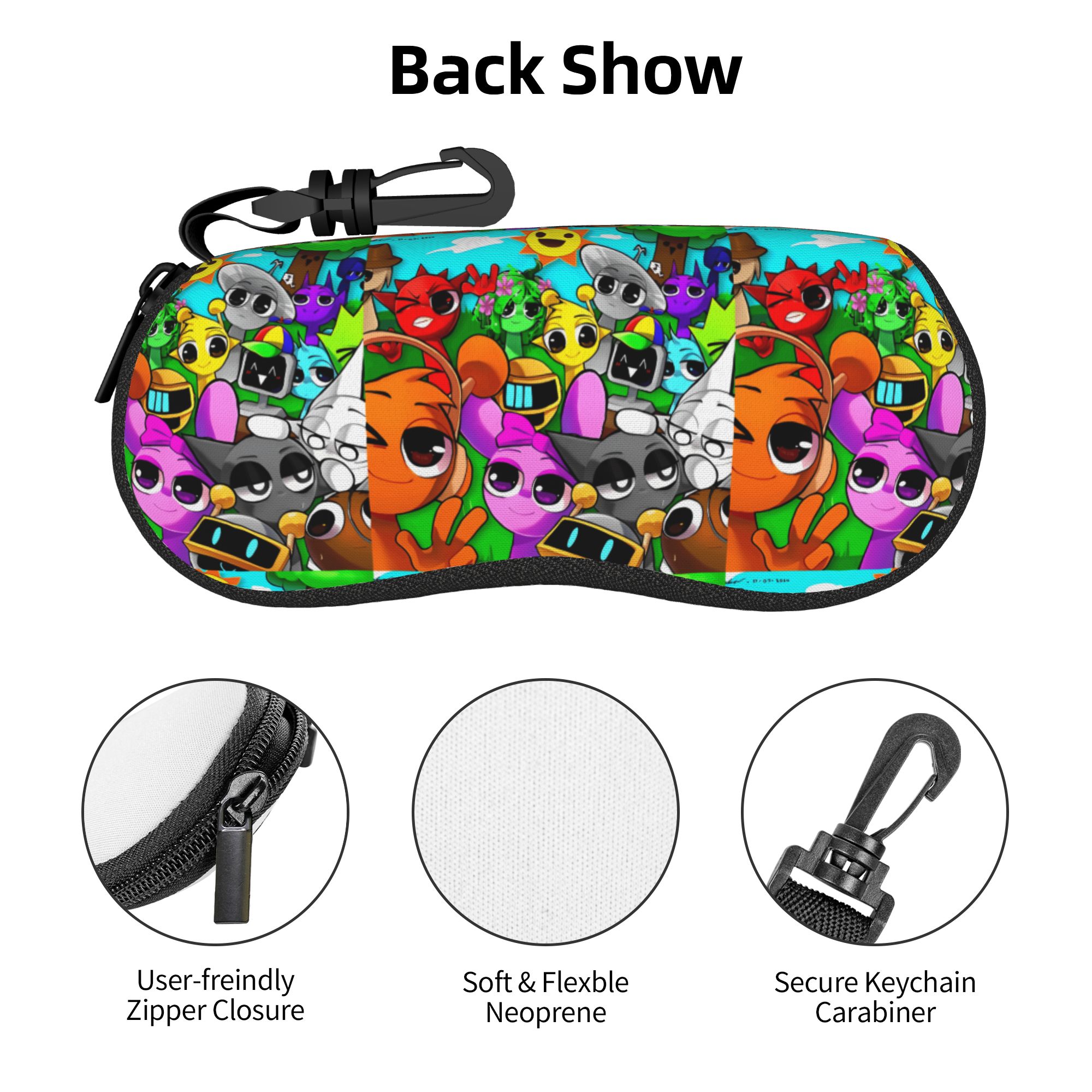 S-Sprunki Game Brillenkoker 20 - Travel.Accessories News recensie en prijs