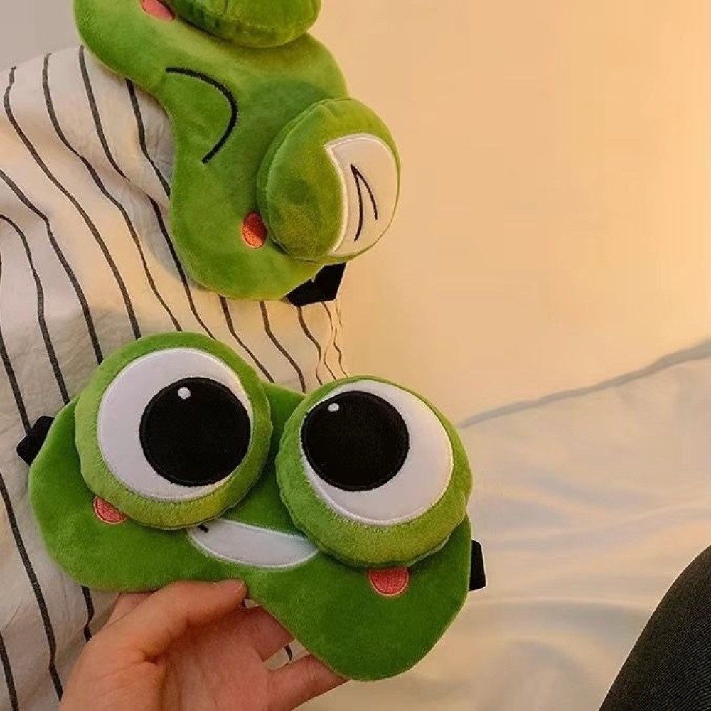 Lief Cartoon Kikker Slaapmaske - Eye Mask Sleep Travel recensie en prijs