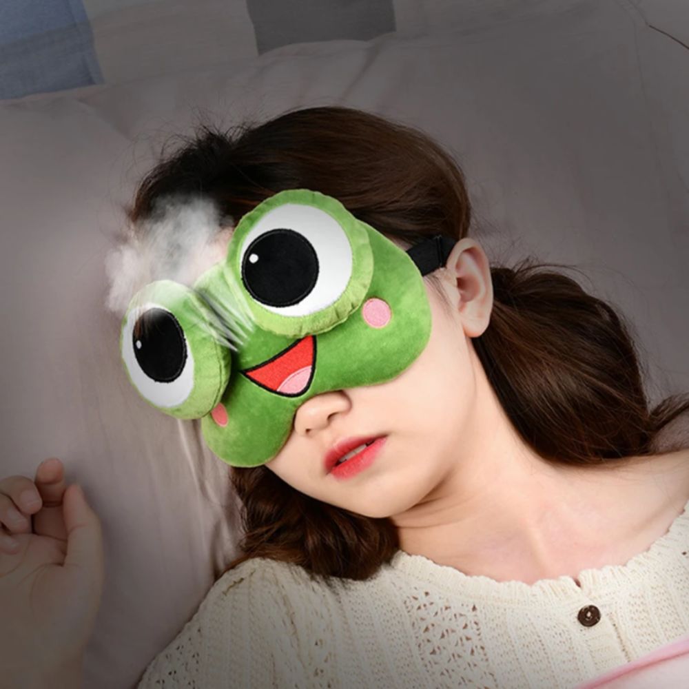 Lief Cartoon Kikker Slaapmaske - Eye Mask Sleep Travel recensie en prijs