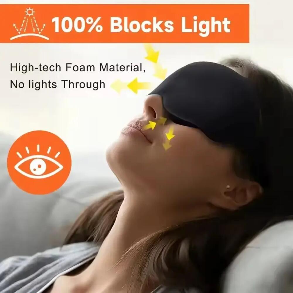 Nieuw 3D-slaapoogmasker Stereo - Eye Mask Sleep Travel recensie en prijs