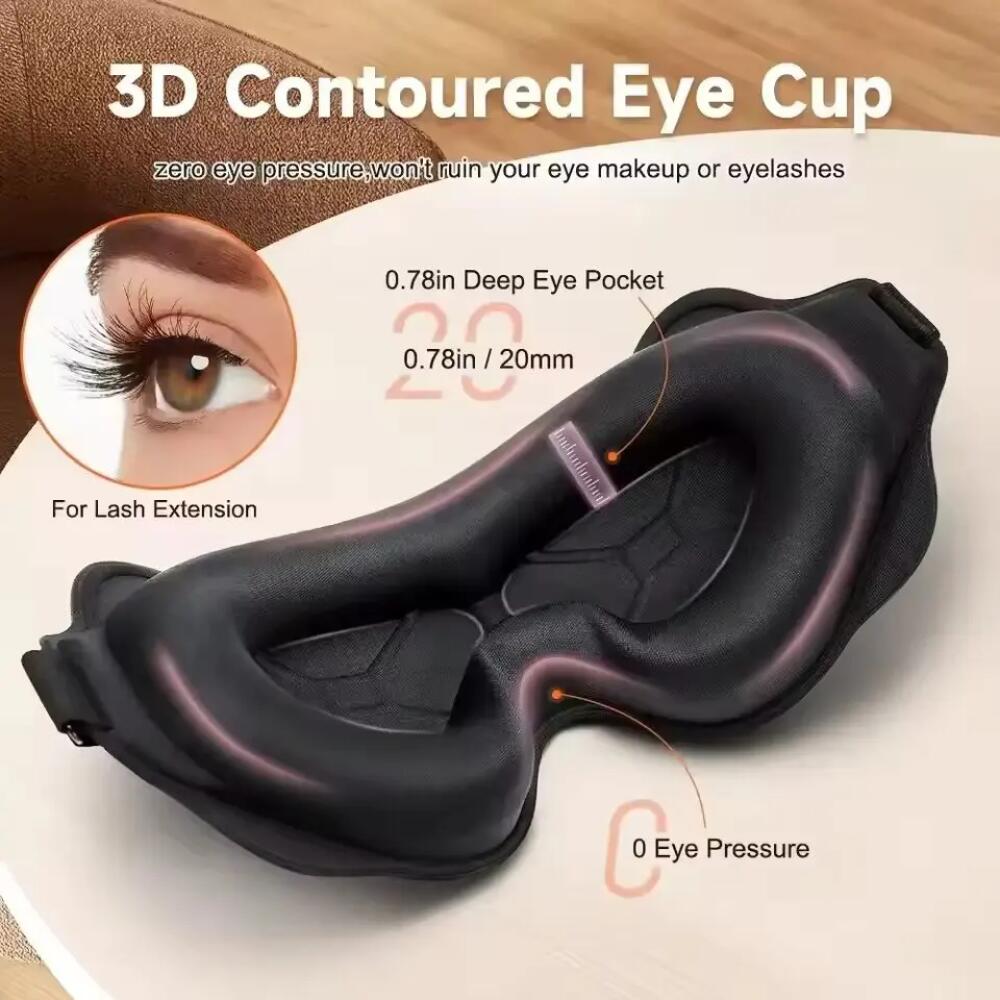 Nieuw 3D-slaapoogmasker Stereo - Eye Mask Sleep Travel recensie en prijs