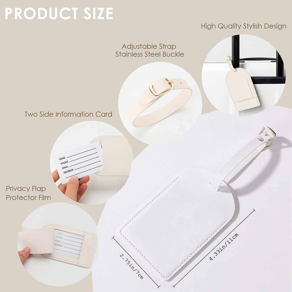 Gepersonaliseerde Pu lederen b - Travel Accessories Name recensie en prijs