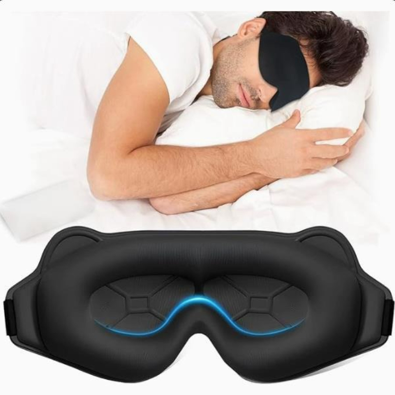 3D Slaapmasker Lichtblokkerend - Eye Mask Sleep Travel recensie en prijs