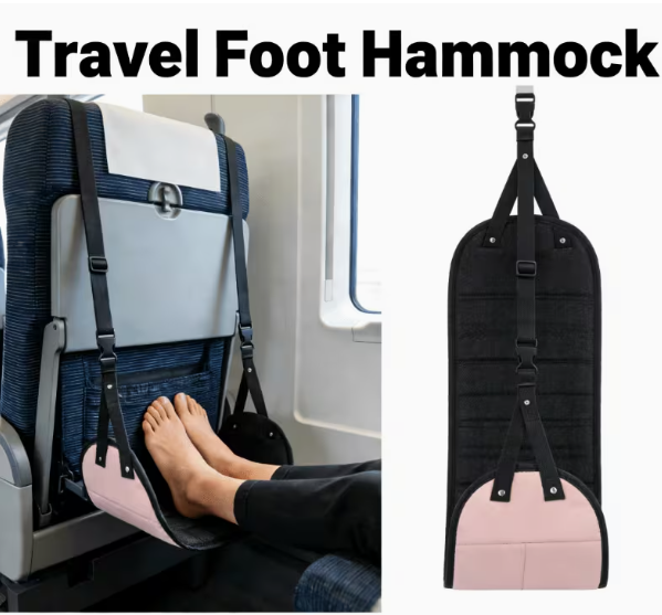 Verstelbare voetensteun met dr - Travel Accessories For Long Haul Flights recensie en prijs
