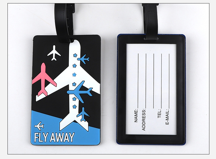 1pc Cartoon Dier PVC Bagagelab - Travel Accessories Name recensie en prijs