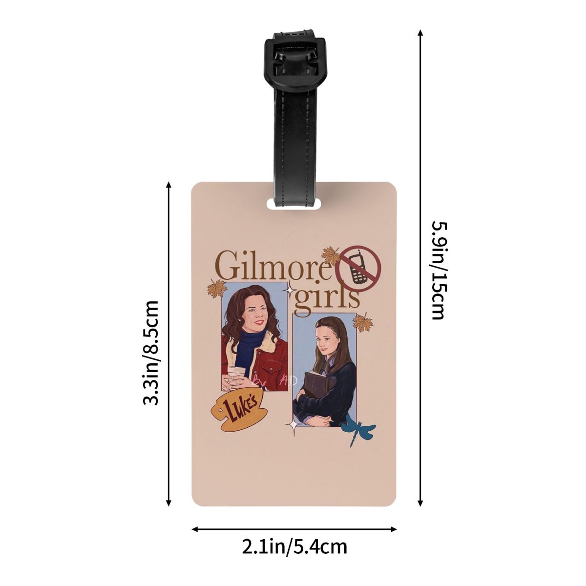 Gilmore Girls Graffiti Bagagel - Travel Accessories Name recensie en prijs