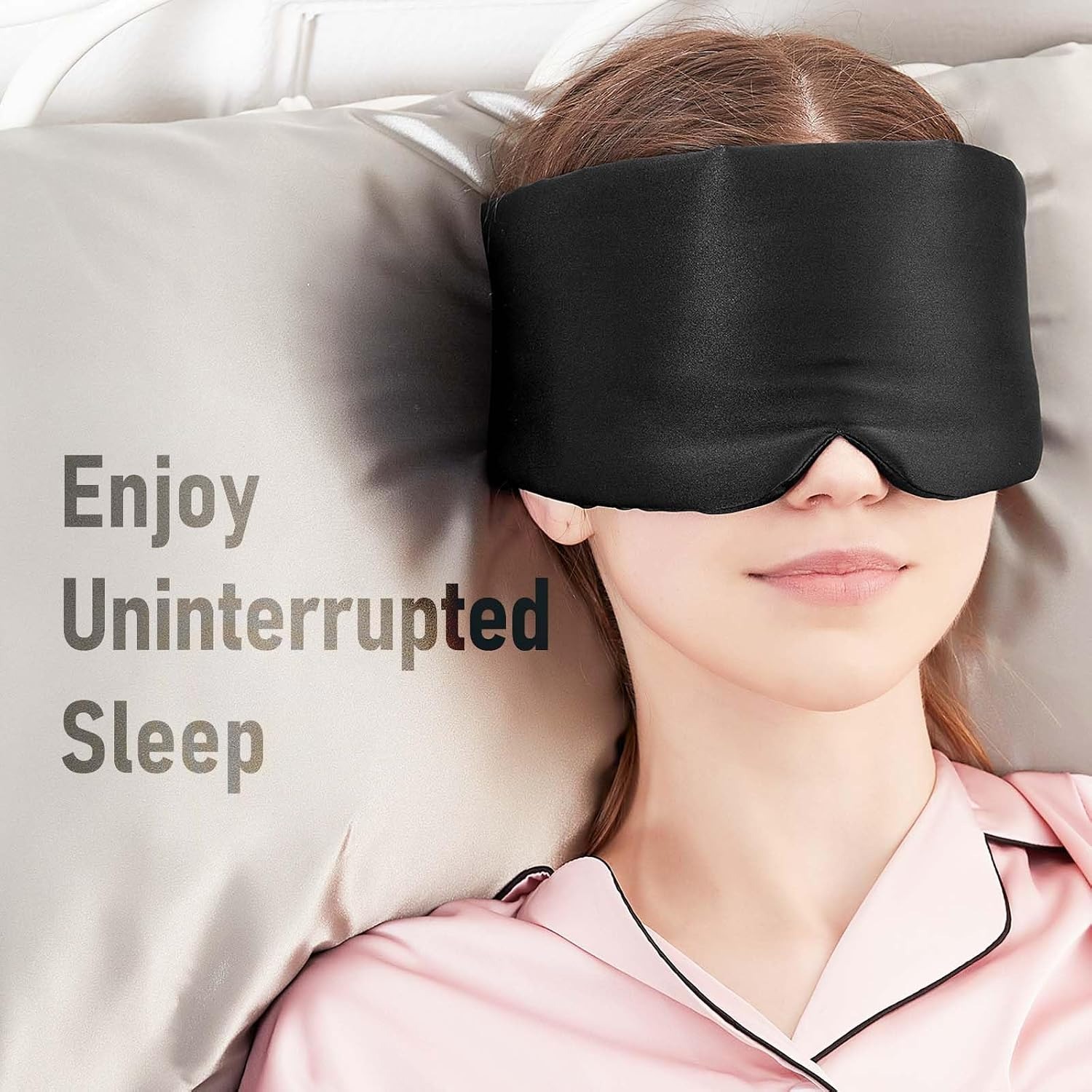Luxe 100% Mulberry Silk Slaapm - Eye Mask Sleep Travel recensie en prijs