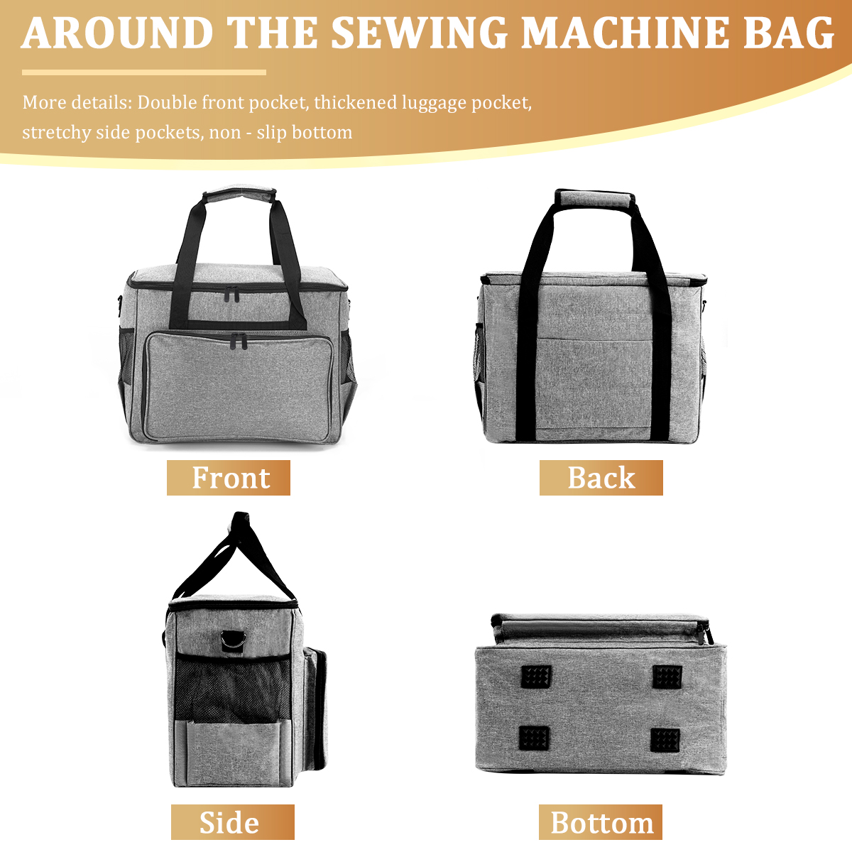 KOKNIT Naaimachine draagtas Op - Travel Accessories Organizer Case recensie en prijs