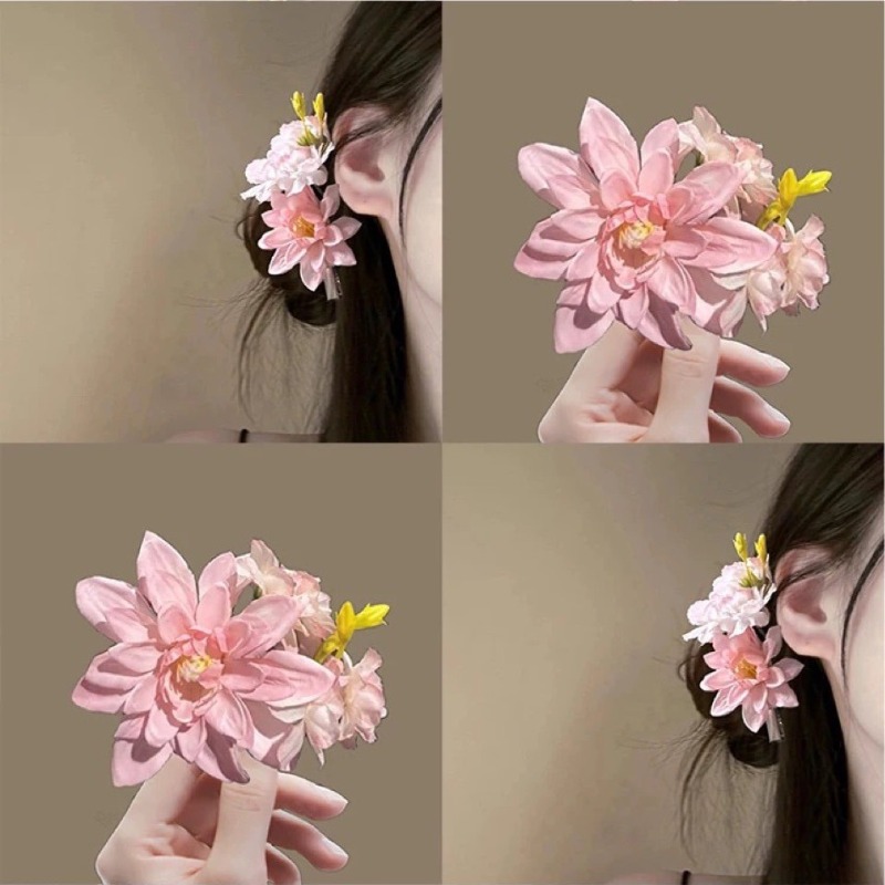 Roze blauwe bloem haarclip nie - Travel Accessories Bunnings recensie en prijs
