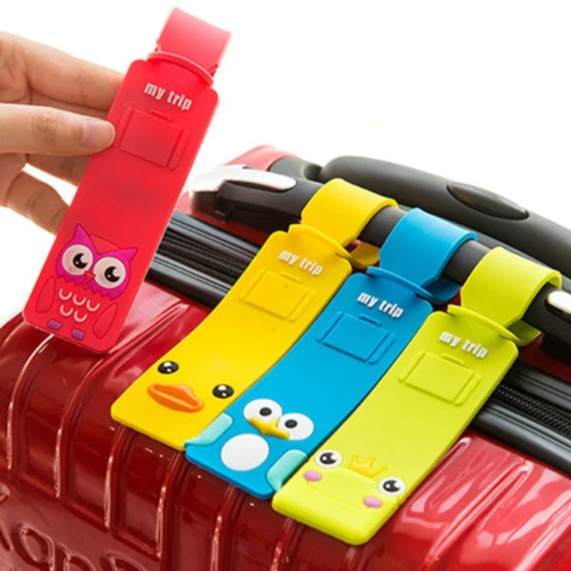 Leuke cartoon dieren siliconen - Travel Accessories Name recensie en prijs
