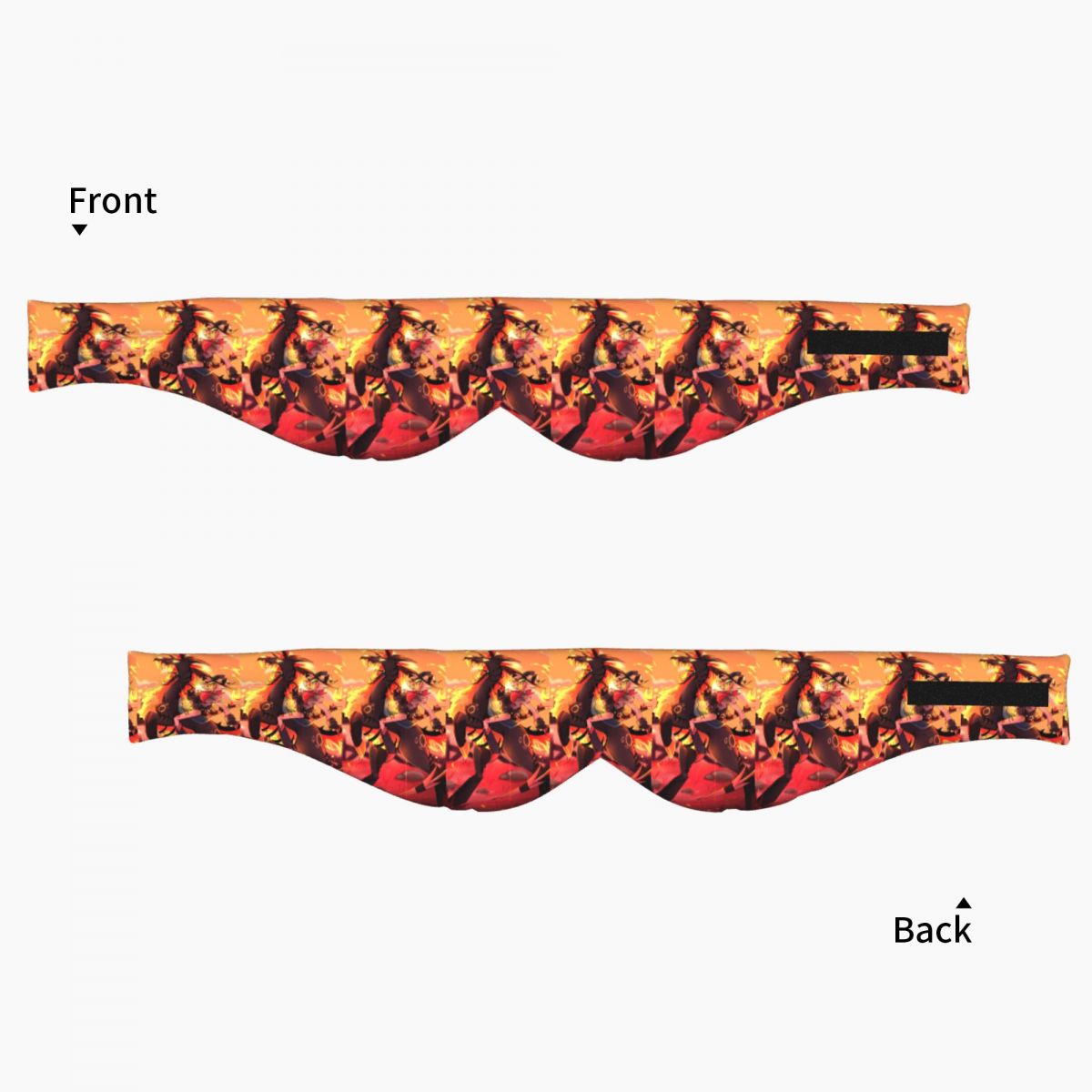 Anime Helluva Boss Striker sla - Eye Mask Sleep Travel recensie en prijs