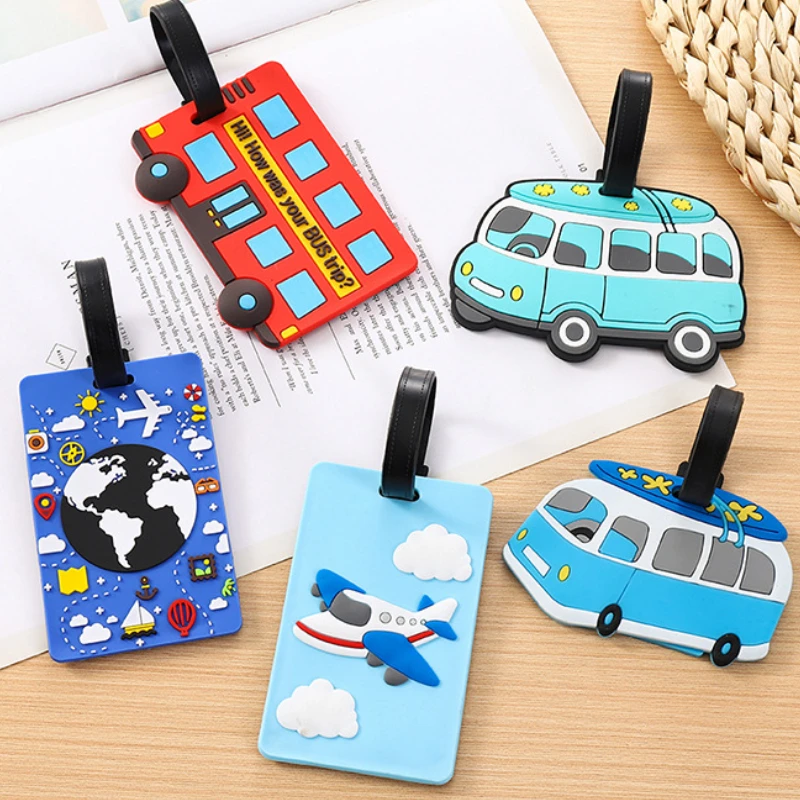 Leuke Cartoon Cars PVC Silicon - Travel Accessories Name recensie en prijs