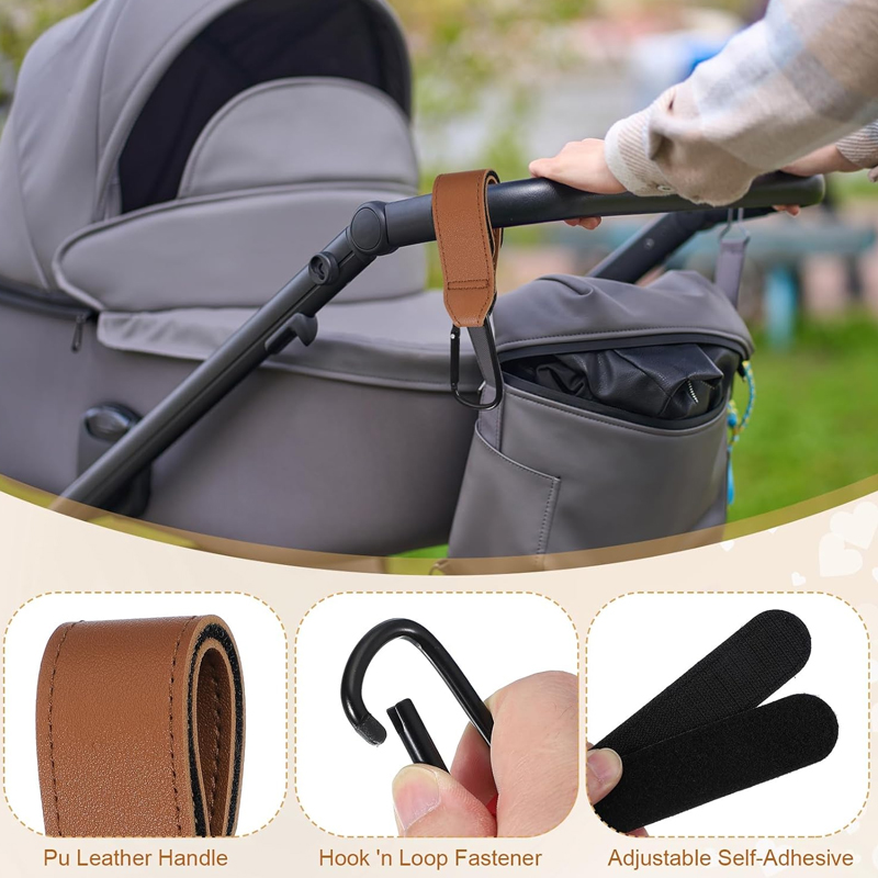 2 stuks lederen karrenhaken ki - Travel Accessories For 2 Year Old recensie en prijs