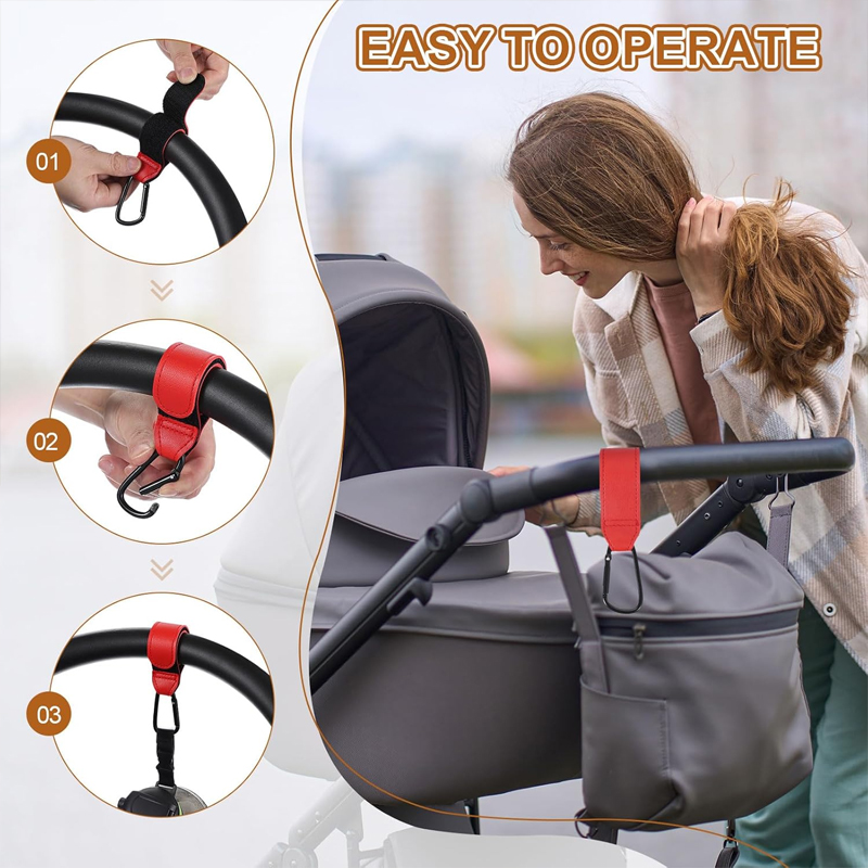 2 stuks lederen karrenhaken ki - Travel Accessories For 2 Year Old recensie en prijs