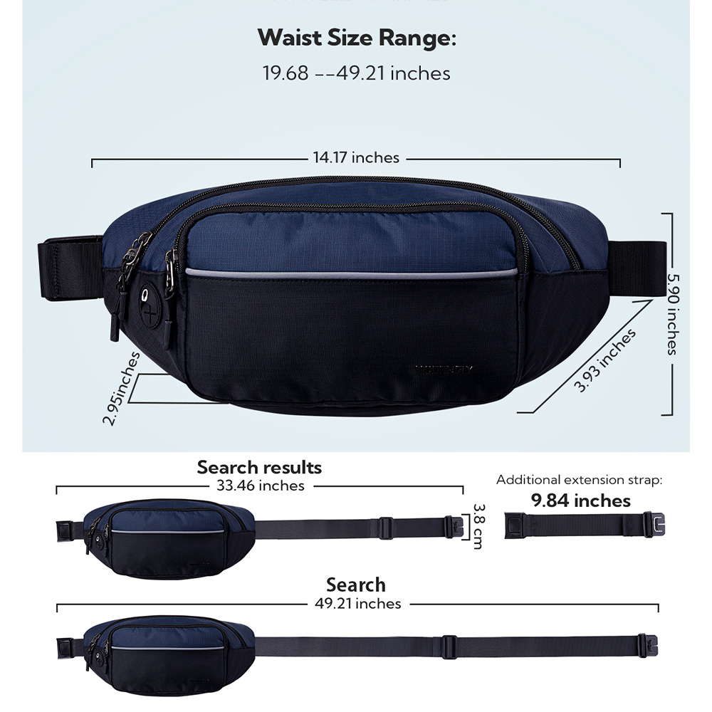 WATERFLY Heuptasje Grote heupt - Travel Accessories Men recensie en prijs