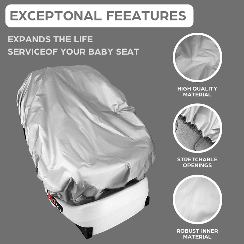 1PC zilveren baby-autostoel zo - Travel Accessories For 2 Year Old recensie en prijs