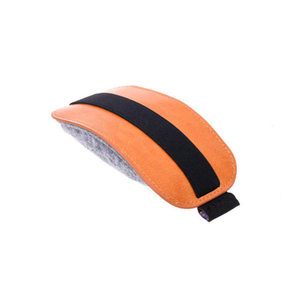 Oranje PU-leer vilten muiszakj - Travel Accessories Apple recensie en prijs
